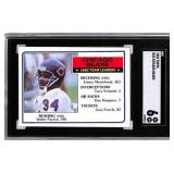 1983 Topps Chicago Bears Team Leaders #28 Card