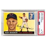 1955 Topps Rudy Minarcin #174 Graded PSA 6