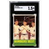 1963 Topps #173 Bombersï¿½ Best Baseball Card