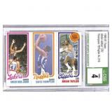 1980-81 Topps Kareem-Taylor-Thompson Card #57, CSG