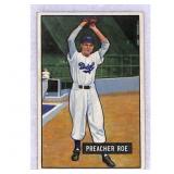 1951 Bowman Preacher Roe Baseball Card #118