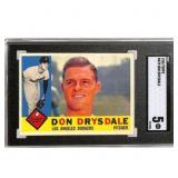 1960 Topps Don Drysdale #475 SGC 5