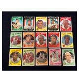 40 1959 Topps Baseball Cards