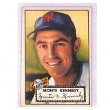 (4) 1952 Topps Baseball Cards