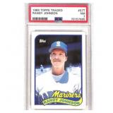 1989 Topps Traded Randy Johnson #57T PSA Graded NM