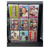 (45) 1966 Topps Baseball Cards