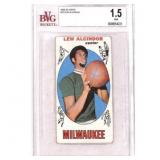 1969-70 Topps Lew Alcindor Rookie Card #25 (BVG 1.