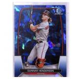 2023 Bowman Chrome Gunnar Henderson Card