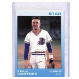 1988 The Star Co. Kevin Costner Baseball Card
