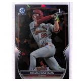Travis Honeyman 2023 Bowman Chrome Baseball Card