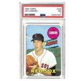 1969 Topps Jim Lonborg Baseball Card PSA 7