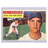 1956 Topps Hoyt Wilhelm Baseball Card #307