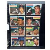 (8) 1956 Topps Baseball Cards