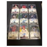 (9)Autographed Refractor Cards #/499