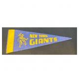 New York Giants Felt Pennant 9.5 Inches