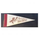 St. Louis Browns Felt Pennant 9´´