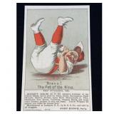 Circa 1880 Baseball Trade Card for Merchant's Garg