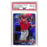 2017 Bowman Chrome Scott Kingery Blue Refractor PS