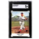 1961 Golden Press Jimmy Foxx Baseball Card SGC 5