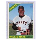 1966 Topps Willie Mays Baseball Card
