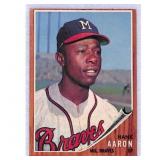 1962 Topps Hank Aaron Baseball Card #320