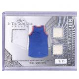 Bill Walton Game-Used Memorabilia Card