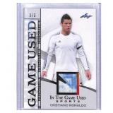 Leaf Game-Used Cristiano Ronaldo Trading Card