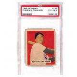 1949 Bowman Clarence Maddern #152 PSA 4