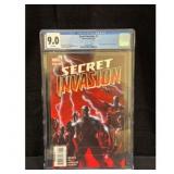 Marvel Comics Secret Invasion #1, CGC 9.0