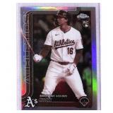 2025 Topps Chrome Nick Kurtz Rookie Card