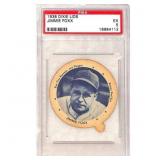1938 Dixie Lids Jimmie Foxx PSA 5