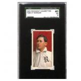 1910 T206 Cy Barger Piedmont Card, SGC 3