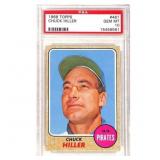 1968 Topps Chuck Hiller #461 Baseball Card (PSA 10