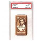 1912 C-46 Curt Elston Baseball Card, PSA 8