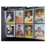 (44) 1954 Bowman Baseball Cards Mixed Grade