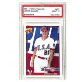1991 Topps Traded Jason Giambi #45T, PSA 9