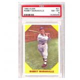 1960 Fleer #21 Rabbit Maranville PSA NM-MT 8