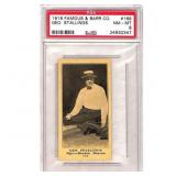 1916 Famous and Barr Co. Geo. Stallings Card PSA 8