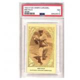 1922 E120 American Caramel Bib Falk PSA 7