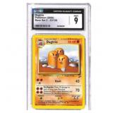 2000 Pokemon Base Set 2 Dugtrio CGC 9