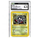 1999 Pokemon Tangela 1st Edition Card, Graded 6.5