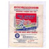 1934 Goudey Baseball Card Gum Wrapper