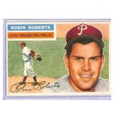 1956 Topps Robin Roberts Baseball Card #180