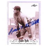 Linda Ruth Tosetti Signed Leaf Card
