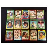 (60) 1975 Topps Baseball Cards