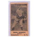 1925 W590 Eddie Rommel Strip Card
