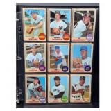 (27) High Grade 1968 Topps Baseball Cards