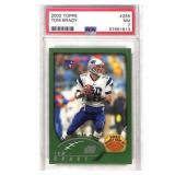 2002 Topps Tom Brady #295 PSA Graded NM 7