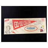 Vintage Leaf College Felt Pennant Unopened