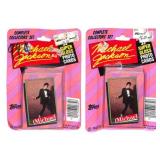 (2) Michael Jackson Topps Trading Card Sets